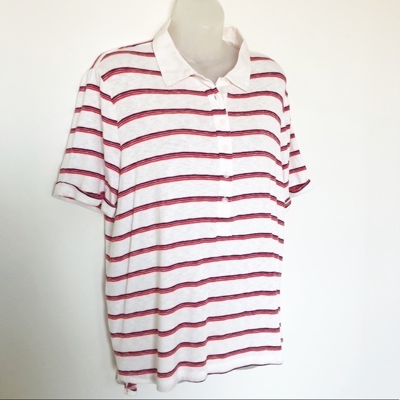 Universal Thread Womens Striped Short Sleeve Top Sz XXL - Picture 5 of 8